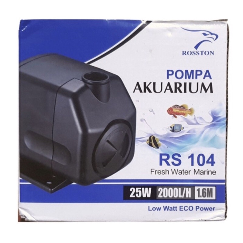 ROSTON RS 104 POMPA CELUP KOLAM AQUARIUM