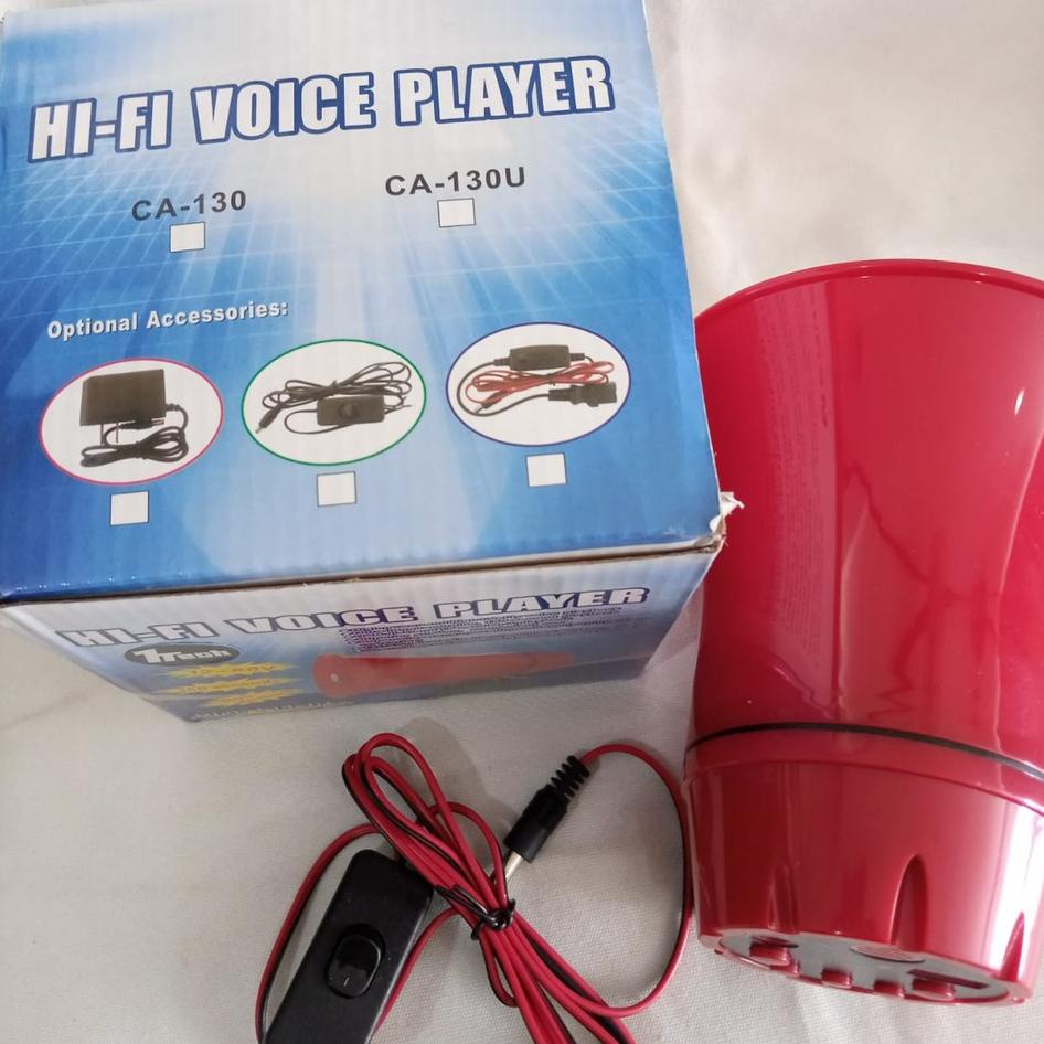 GNH.21De22ғ • TOA Megaphone Pengeras Suara Untuk Motor Mobil 12 Volt V Bisa Rekam Suara USB Flash Di