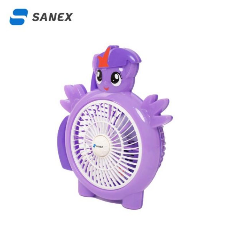 SANEX Box Fan / Kipas Kotak KK-809UC Karakter Unicorn 8 Inch&quot;