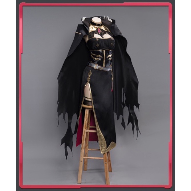 In Stock UWOWO Hololive English Vtubers: Mori Calliope Grim Reaper Dress Cosplay Costume