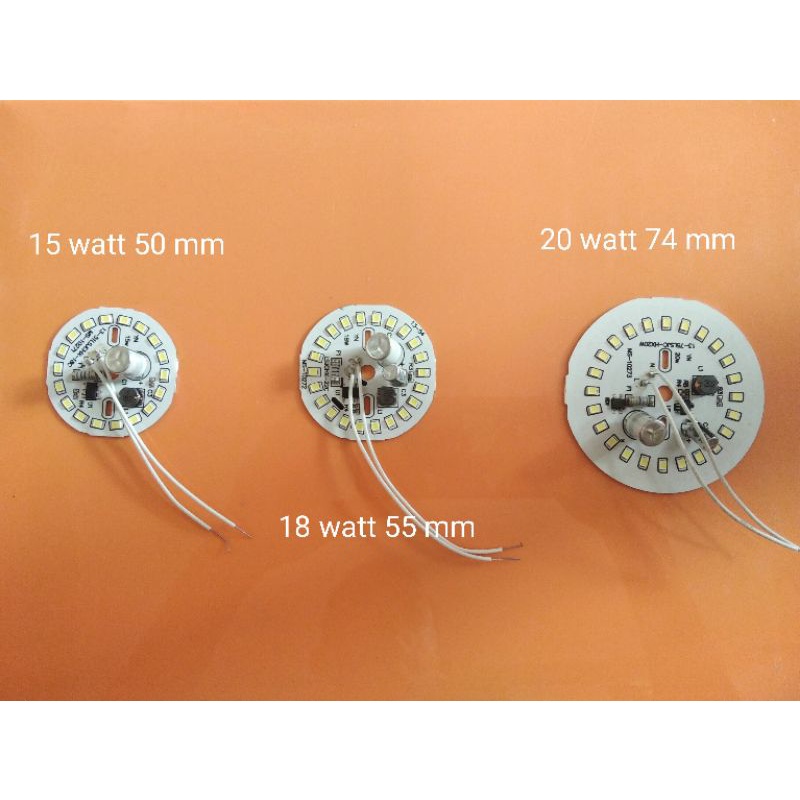 Pcb Lampu Led AC Mesin Lampu Led 15,18 ,20 Watt