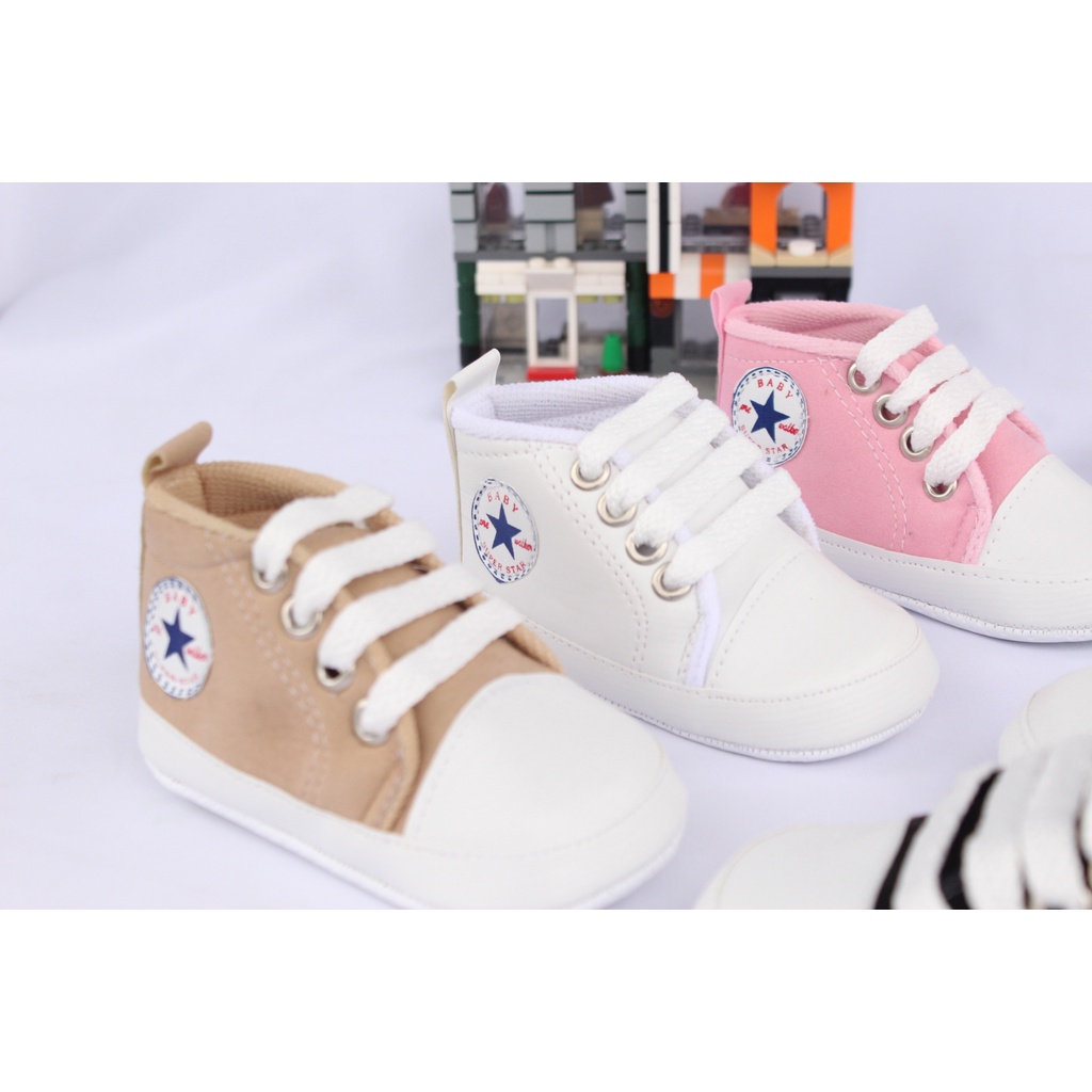 janitra sepatu anak bayi prewalker  bayi gendong dan belajar jalan sepatu baby UNISEX  starwalker Bayi Baru lahir Cowok Cewek