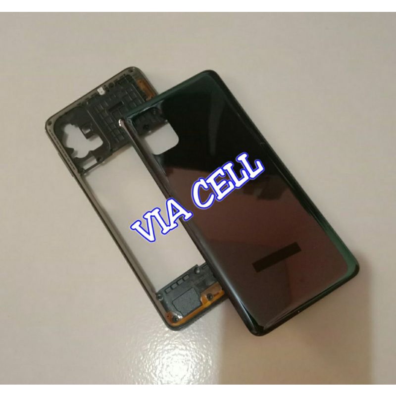 CASING KESING HOUSING SAMSUNG M51 FULLSET BEZEL LCD + BACKDOOR
