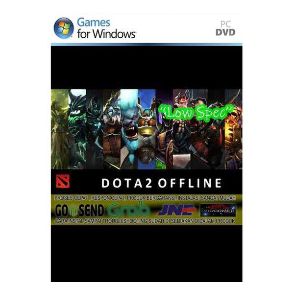 Dota 2 Offline - Cd Game Pc Gaming Komputer Pc Gaming Laptop Gaming Permainan Joystick Pc Gaming Mur