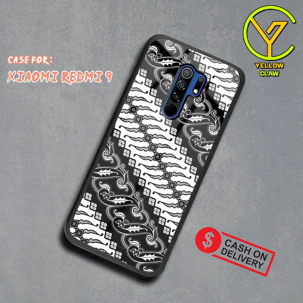 Case Hardcase XIAOMI REDMI 9 Case BATIK 2D Case - Cassing Handphone Untuk Pria , Wanita , Dewasa , A