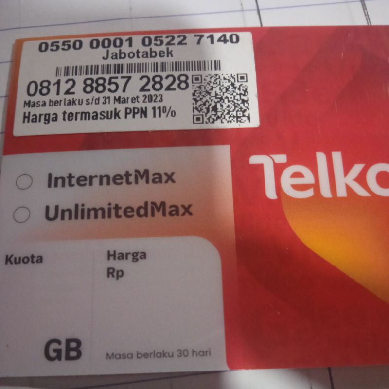 No Cantik Simpati 0812-8857-2828