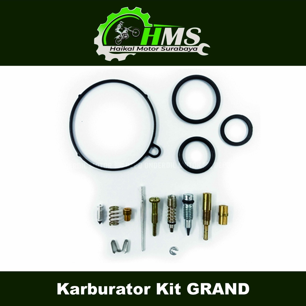 Karburator Kit GRAND (KAWA) - Repairkit Karburator Repair Kit Parkit Spuyer Karbu Assy HONDA ASTREA 