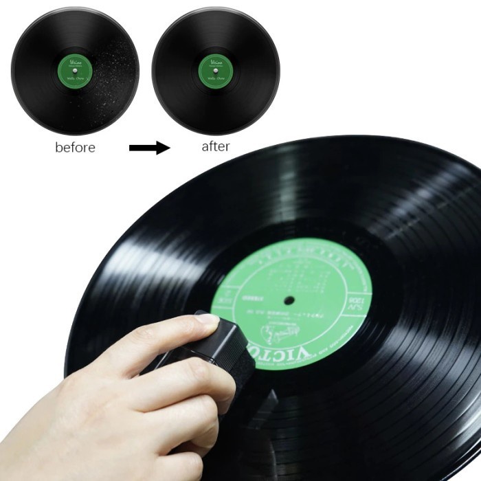 Sikat Carbon Pembersih piringan hitam | sikat vinyl | vinyl brush