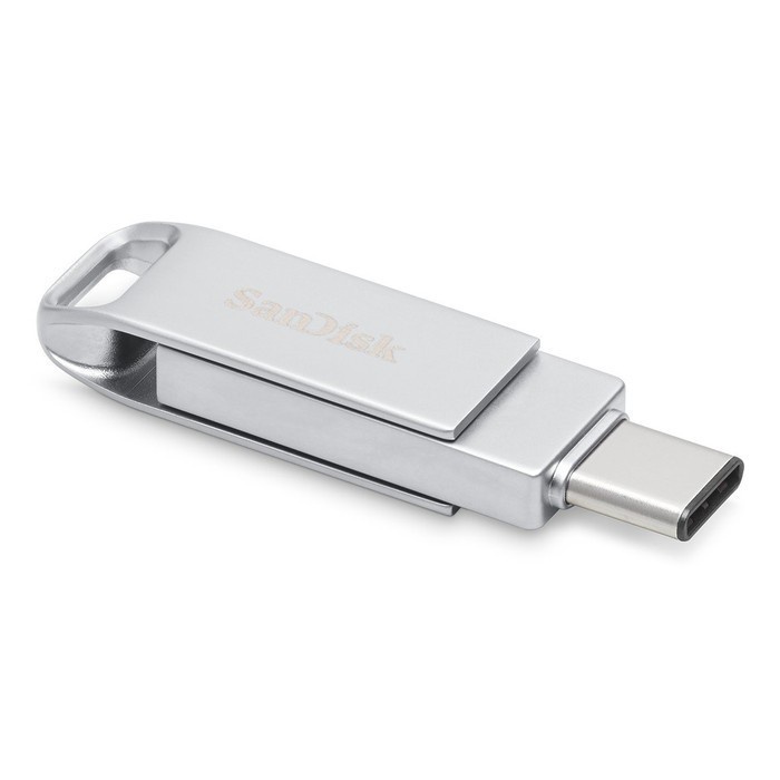 SanDisk Ultra Dual Drive Luxe Flashdisk OTG Type C 256Gb USB 3.1