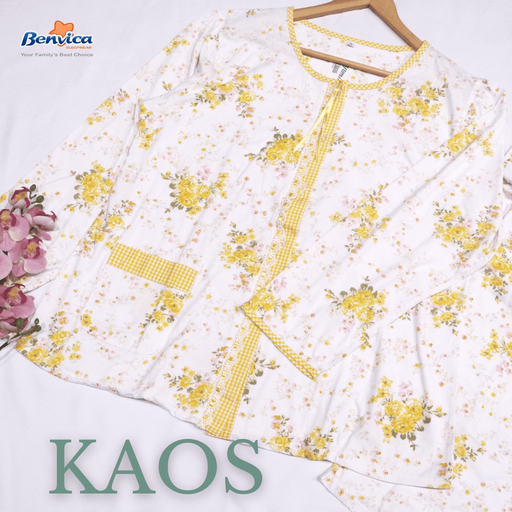 BAJU TIDUR PIYAMA LENGAN PANJANG XL YUMICO  KAOS PREMIUM