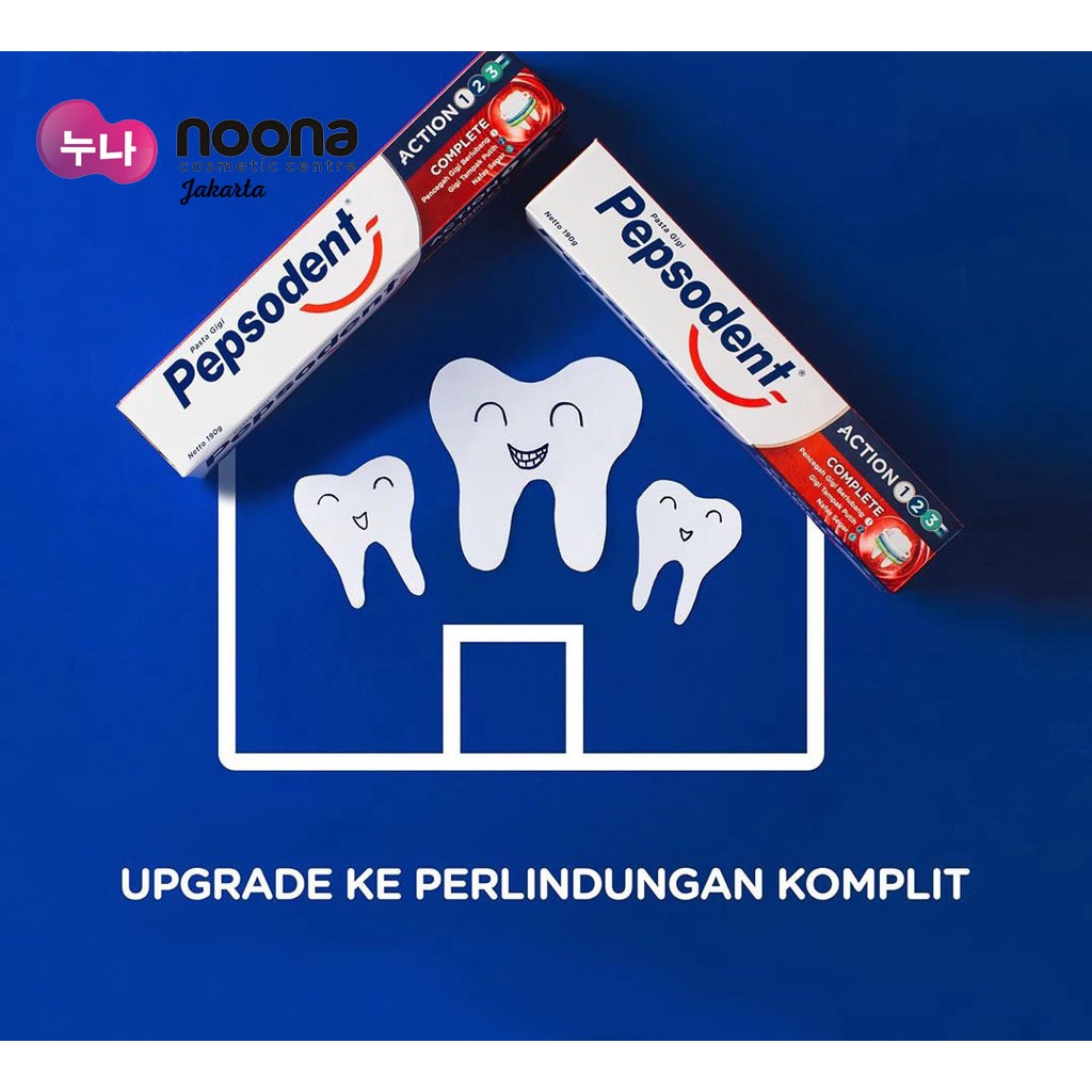 PEPSODENT PASTA GIGI ACTION 123 COMPLETE 75G -NJ