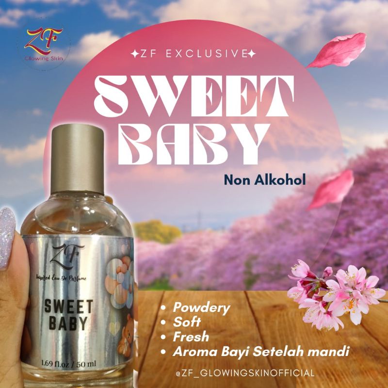 parfum zf 50 ml premium non alkohon packing dus