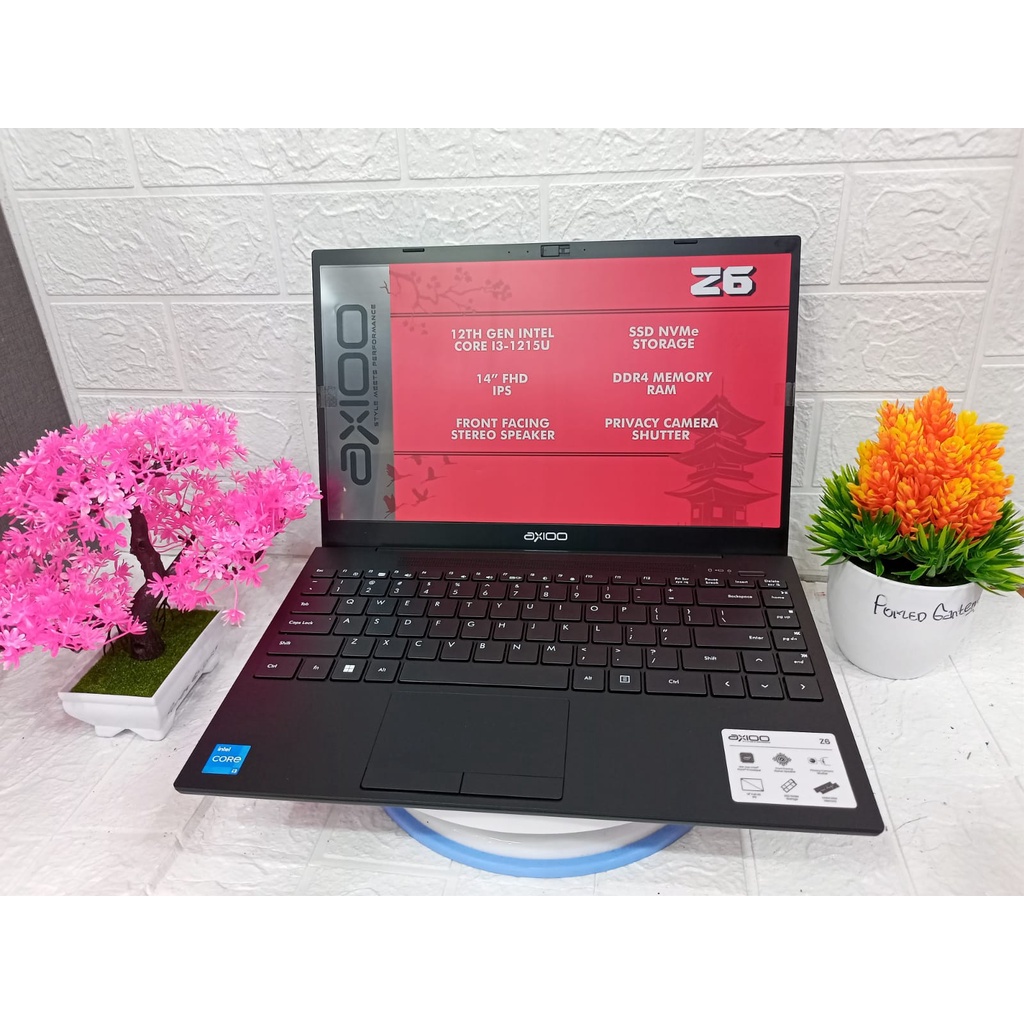 Laptop Murah Axioo Mybook Z6 METAL Intel Core I3 1215U 16GB 256GB 14 FHD IPS WIndows 11 Terlaris