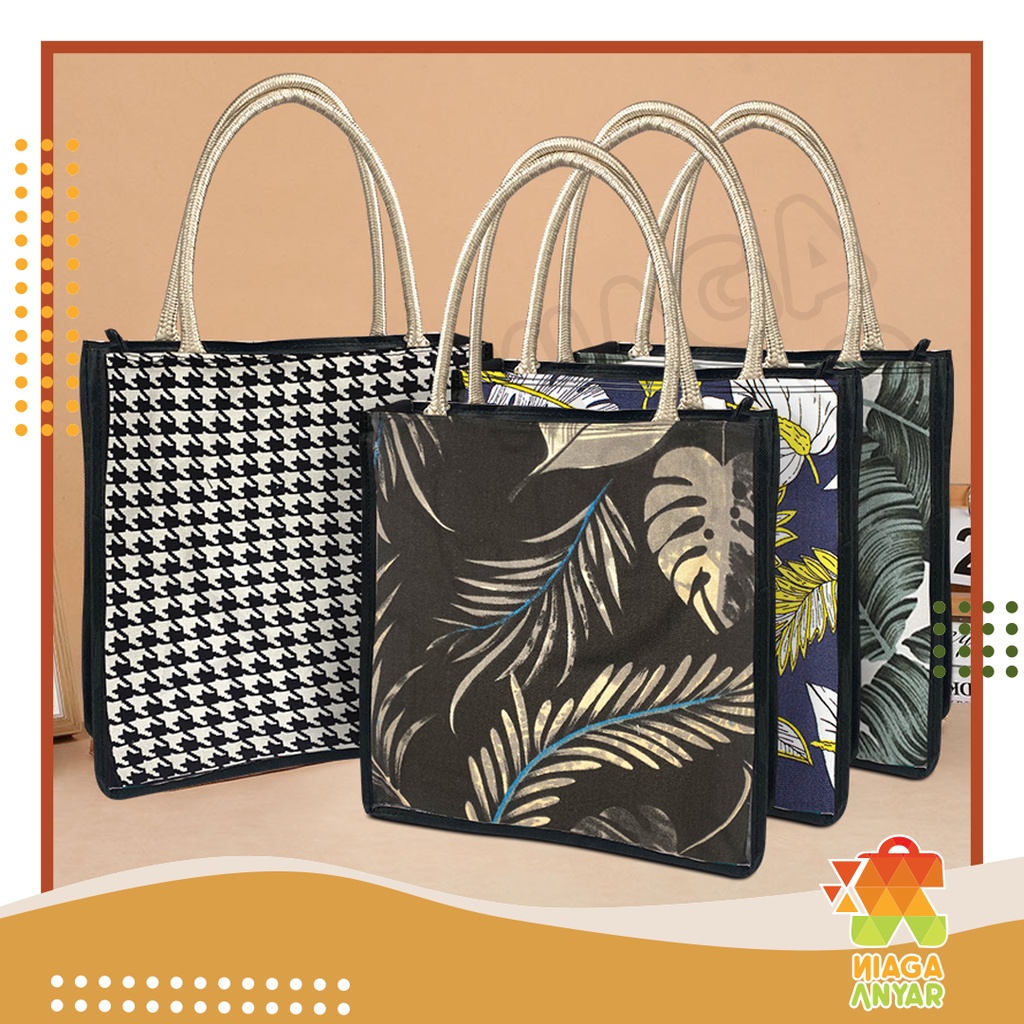 NEW NA TAS JINJING KANVAS KOTAK TALI SUMBU UKURAN BESAR / TAS KANVAS TALI SUMBU / TAS TALI SUMBU