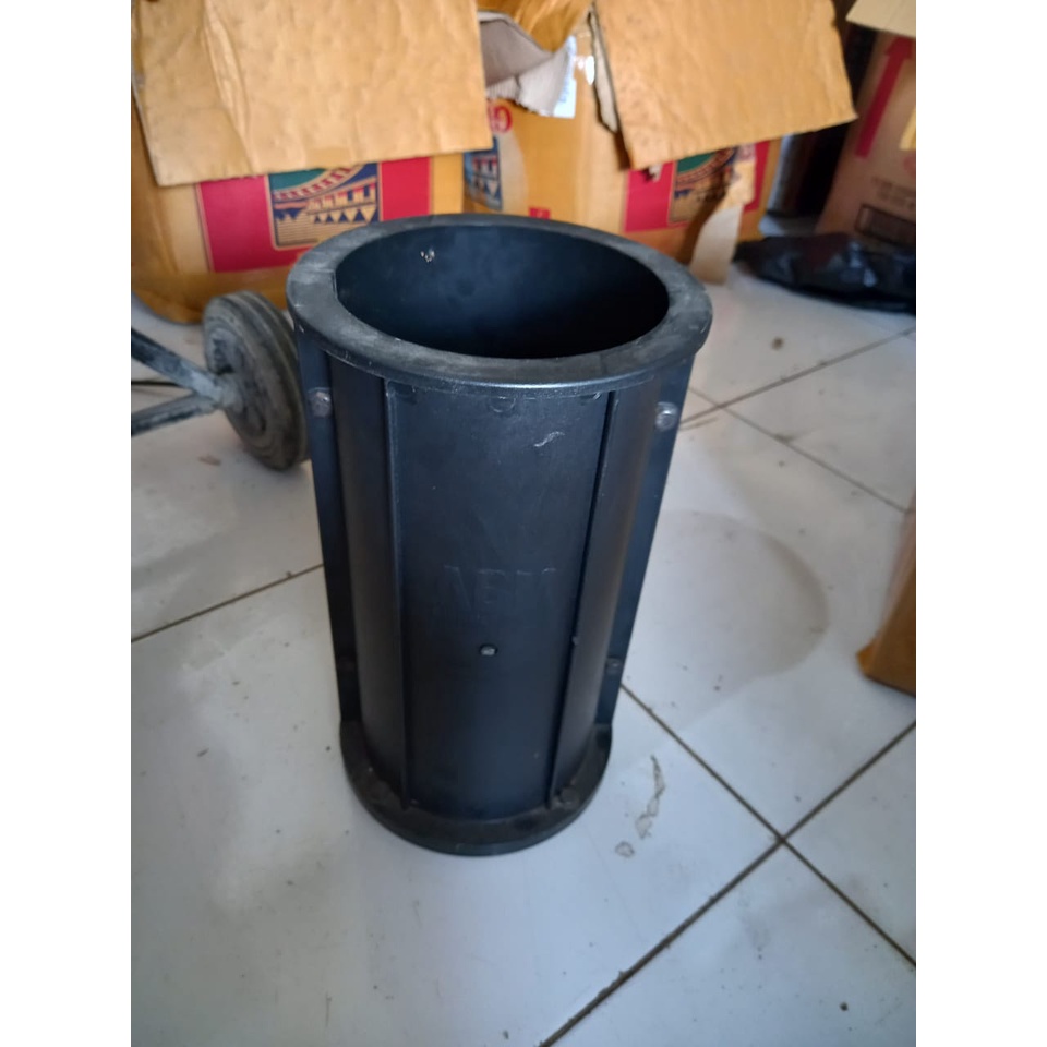 Cetakan silinder beton plastik