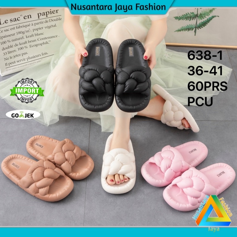 Sandal Wanita Home Style Lucu Terbaru Balance 638