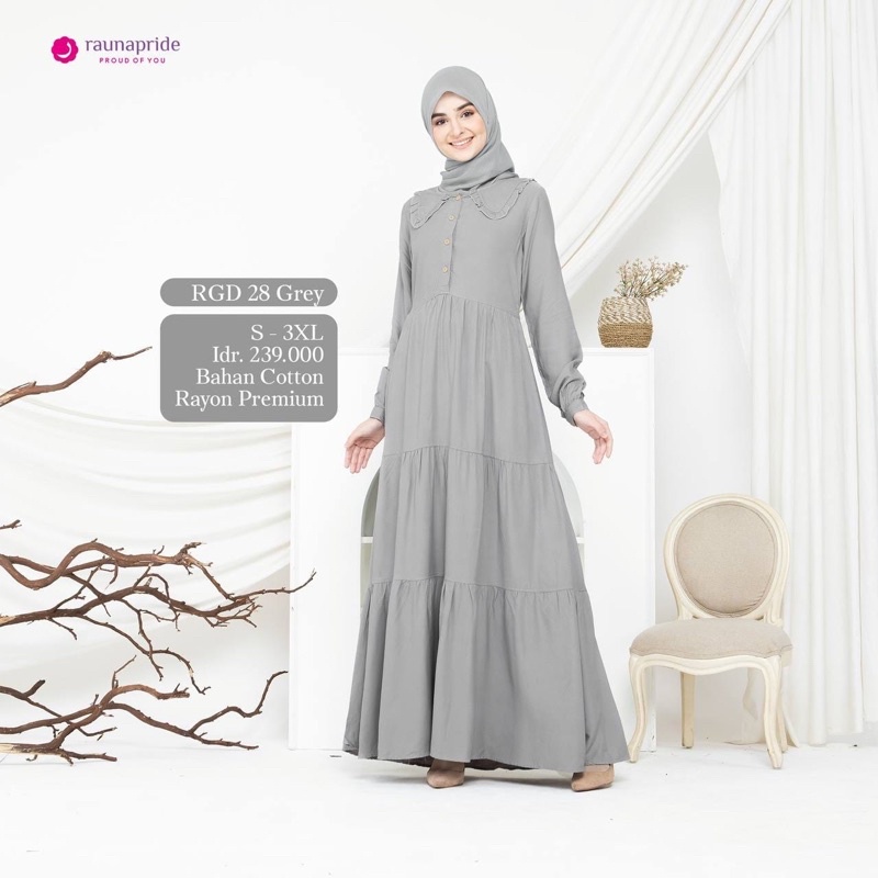 Gamis Rayon Rauna RGD 28