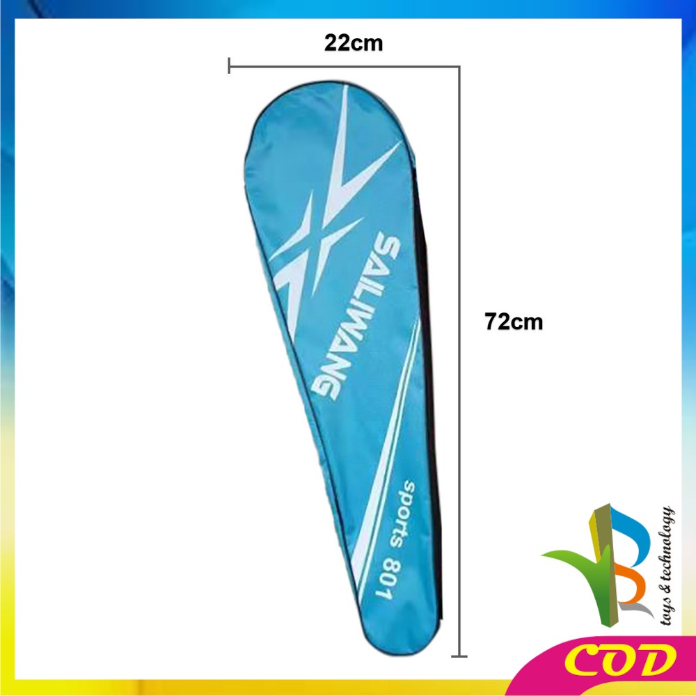 RB-O5-O7 Raket Badminton Set Isi 2 Raket Bulutangkis Bonus Tas Bulu Tangkis Alat Olahraga
