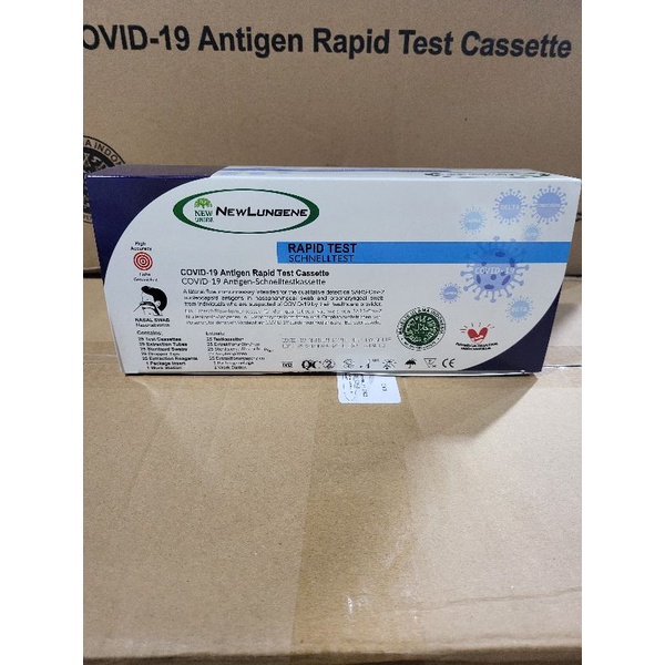 Swab Antigen New Lungene Nasal Isi 25 Pcs Alat test covid Kemenkes Original