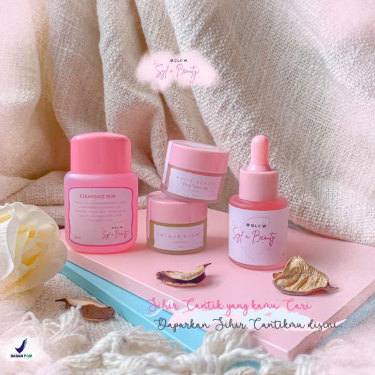 ⚡GROSIR⚡  Bglow skincare korea PAKET CONTINUE/paket mencerahkan/paket glowing/skincare bpom /beautyg