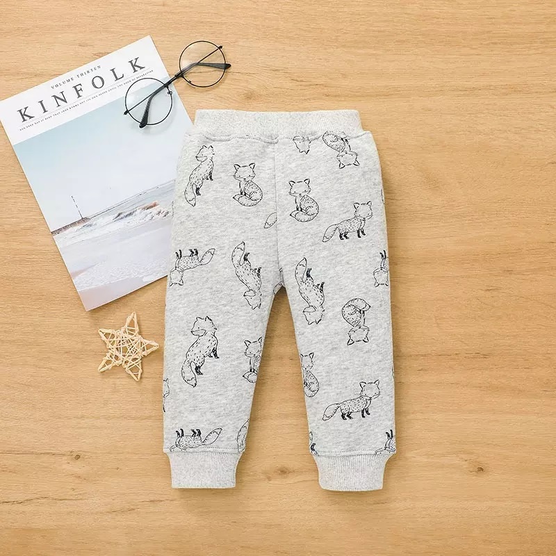 GOOGOO Satu Set Pakaian Anak Laki-Laki Motif Fox