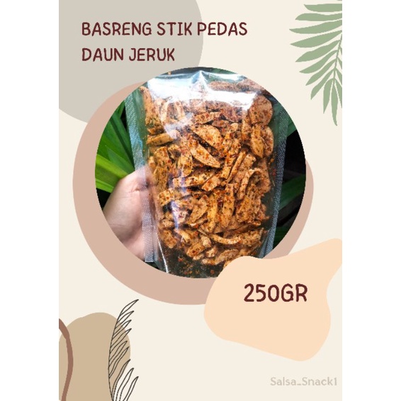 

Basreng Pedas Daun Jeruk/ Original 250gram