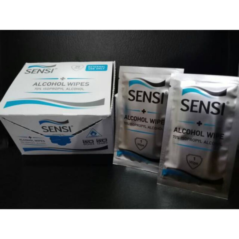 Sensi Alcohol Wipes