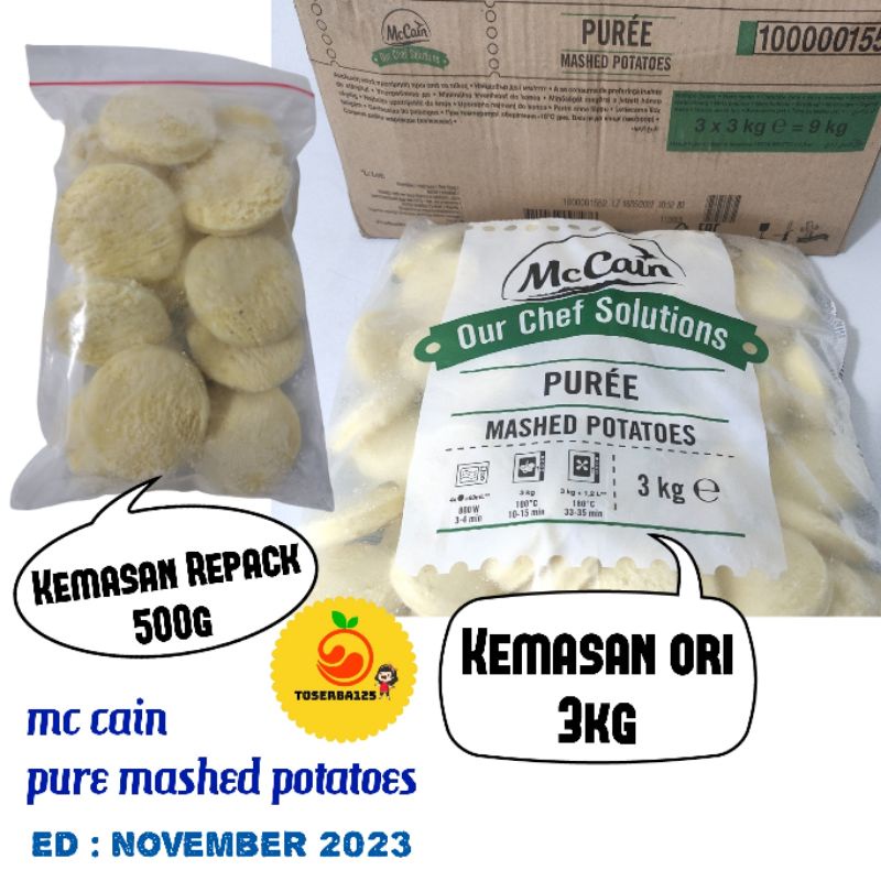 

Kentang olahan mash potato mc cain - TOSERBA125