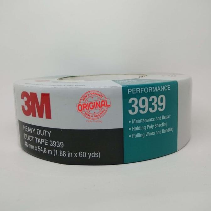 

Gambar Duct Tape - 3M - Heavy Duty Duct Tape Scotch 3939 (48mm x 54,8M