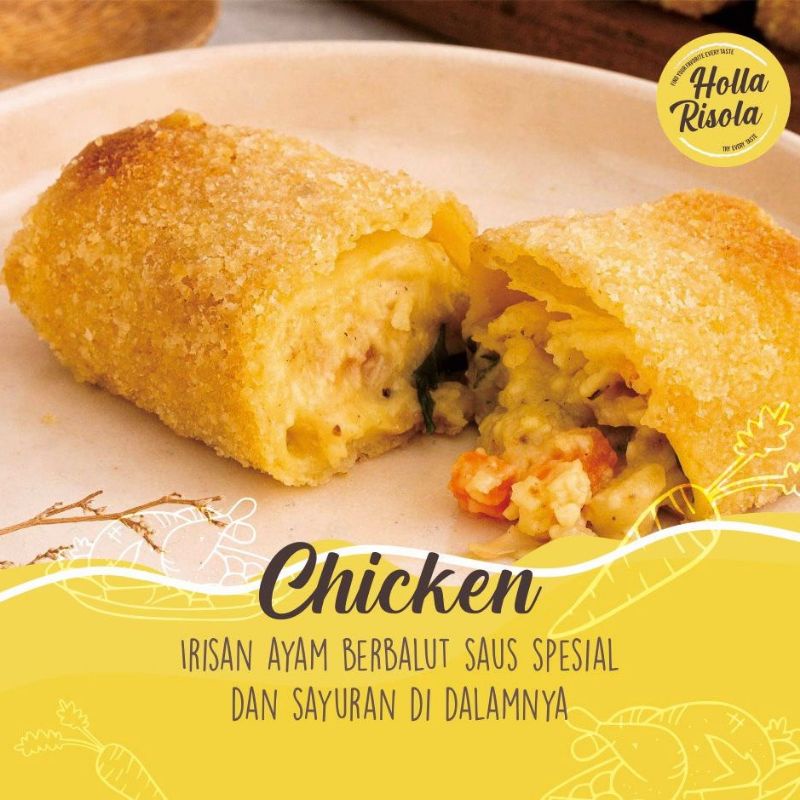 

RISOLES CHICKEN (AYAM) FROZEN