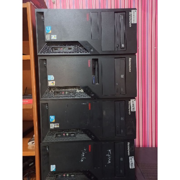 CPU PC Lenovo Core2 duo ddr3 2gb hdd 250gb dvd