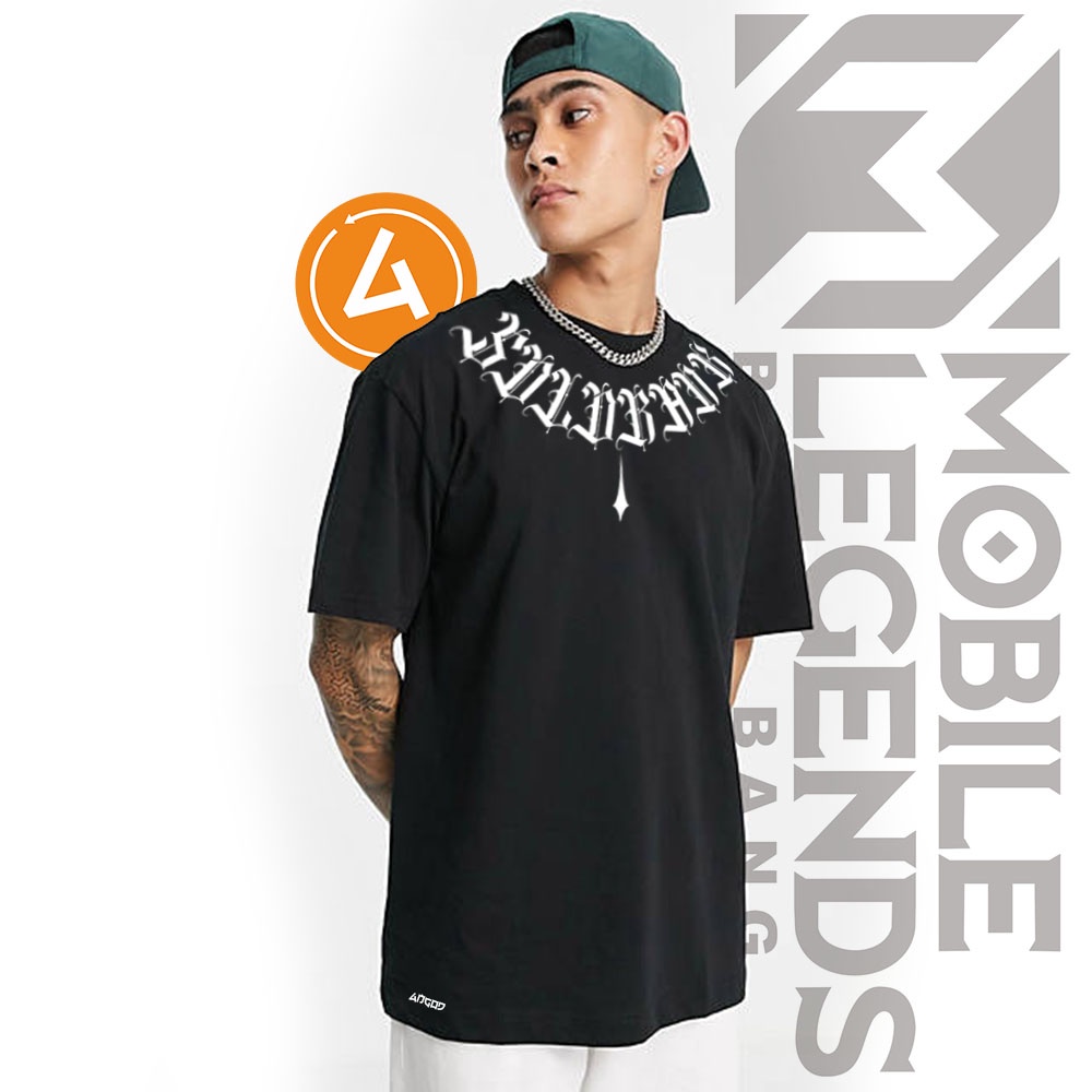 New Kaos Distro SOLO RANK Mobile legends bang bang Baju ML ANGOD KATUN