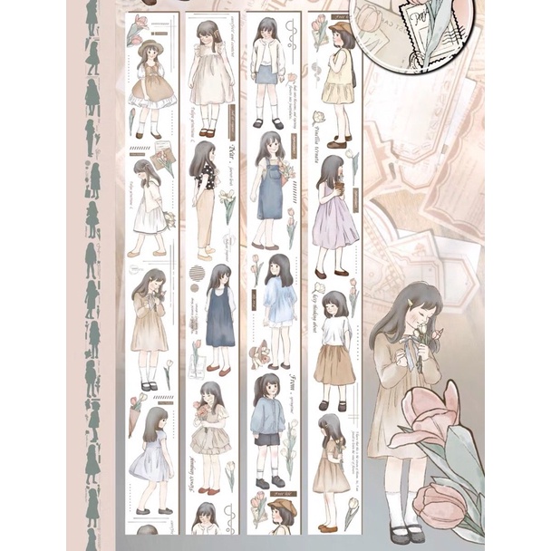 

sample 1loop little white girl pet tape