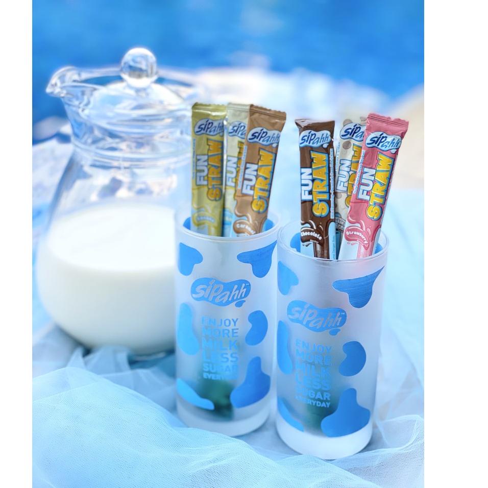 

[H-6-O ❤] Sipahh Fun Straw Pack 1's (Cookies & Cream)-super keren