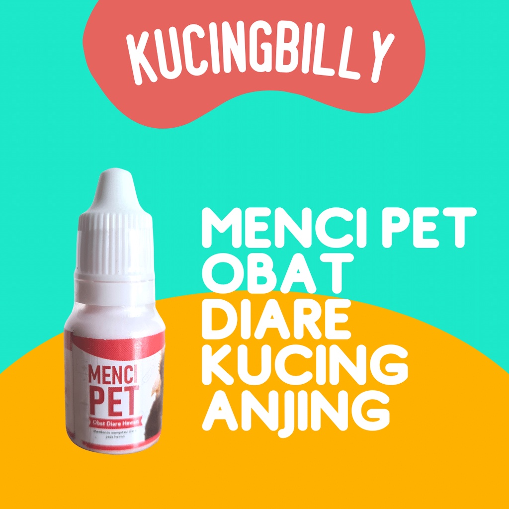 Menci pet obat diare kucing anjing