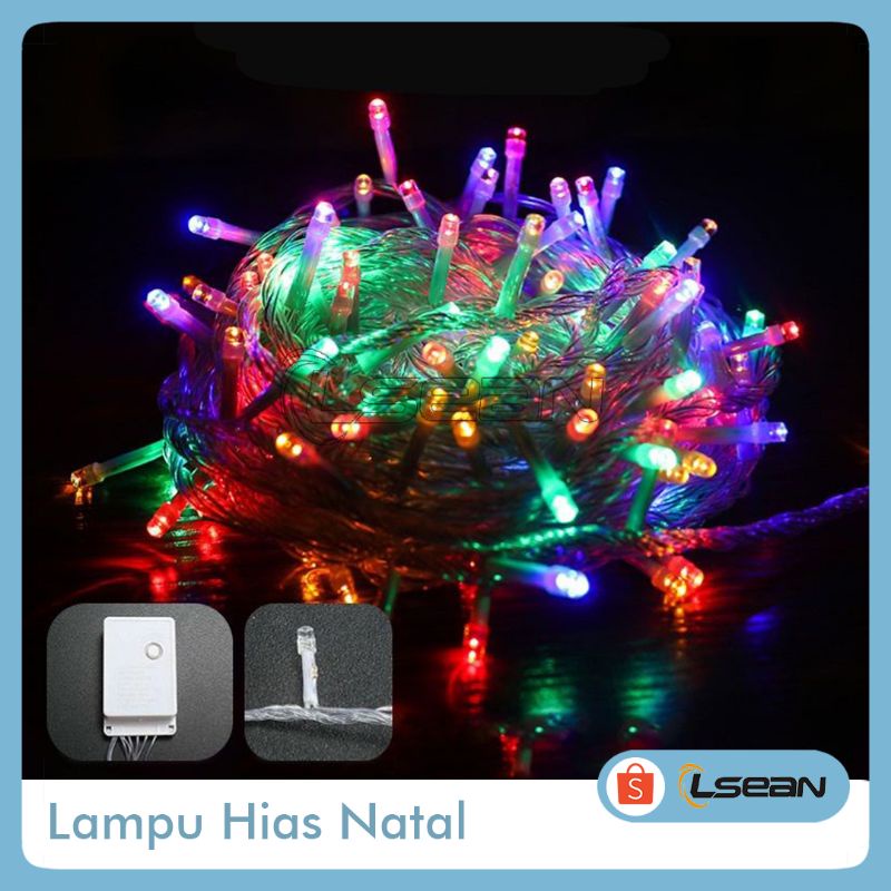 Lampu Hias Natal Tumblr Lancip Warna Warni Rainbow