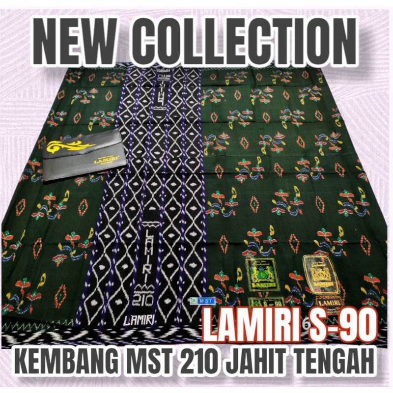 SARUNG LAMIRI SUTRA S90 MST SISIR 210 LENGKAP TAS TERMURAH