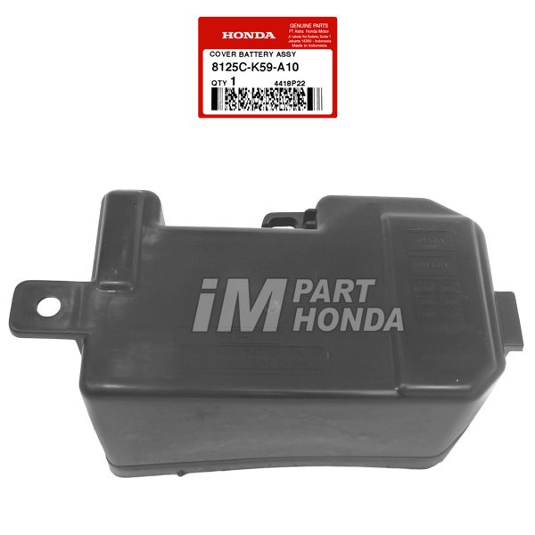 8125C-K59-A10 Cover Battery Tutup Accu Aki Vario 125 150 LED 2015 - 2017