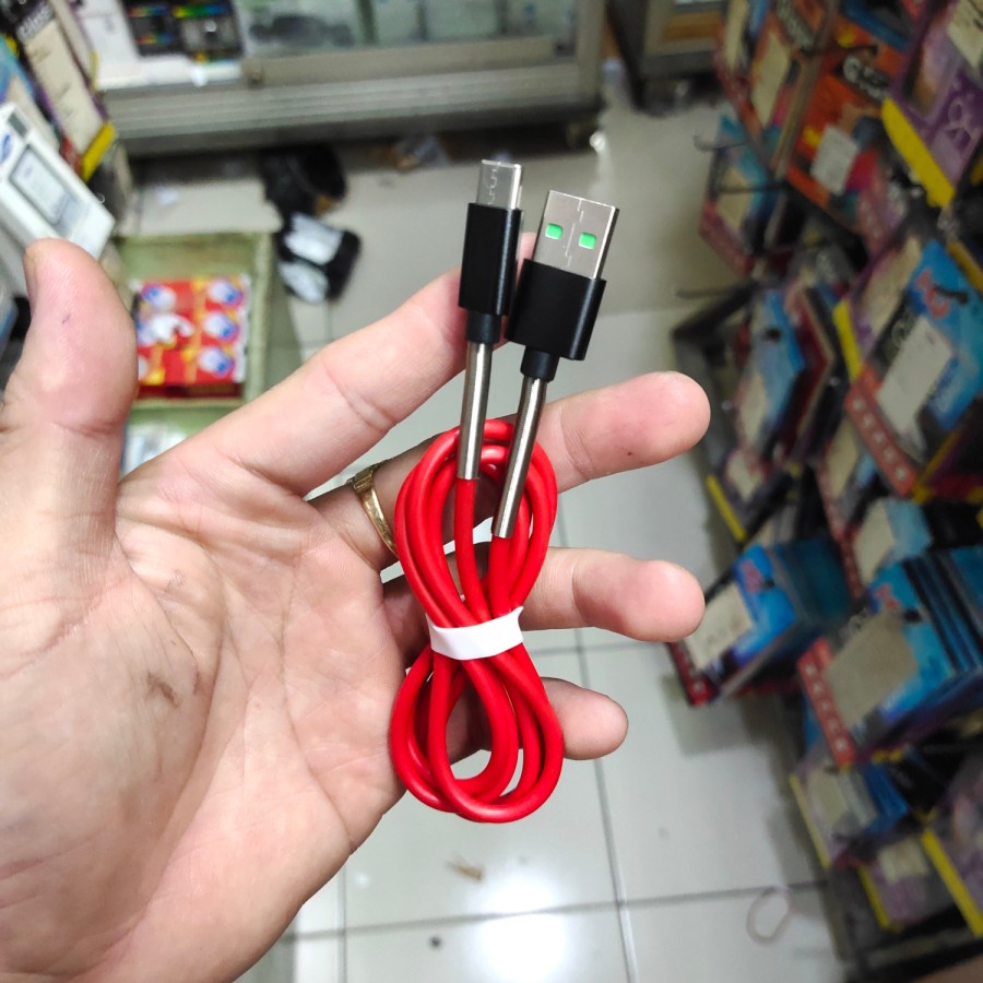 kabel data HK CA-D15 micro usb dan type c (lebar) Universal kabel charger android