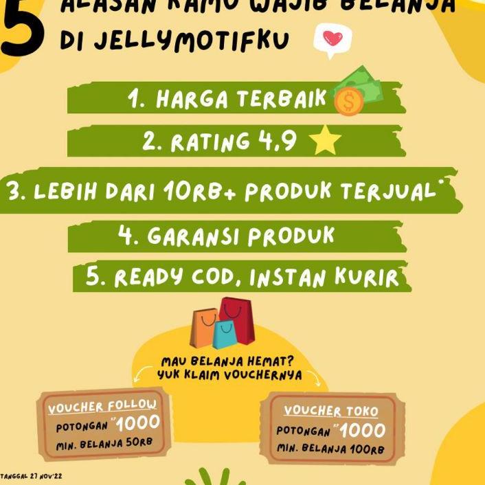 

Bublez Jelly Mutiara Coklat Rasa Karamel