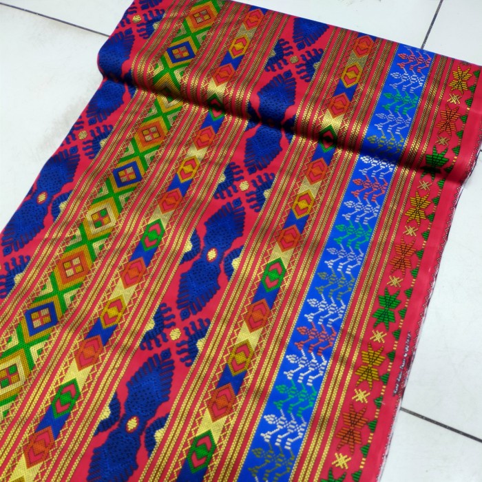 Kain Bahan Batik Katun Halus / Kain Batik Katun Motif Ntt Per 1/2Meter