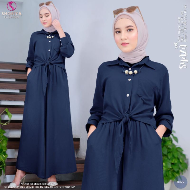 SYAZA SET ORI SHOFIYA | Rayon Twil Premium