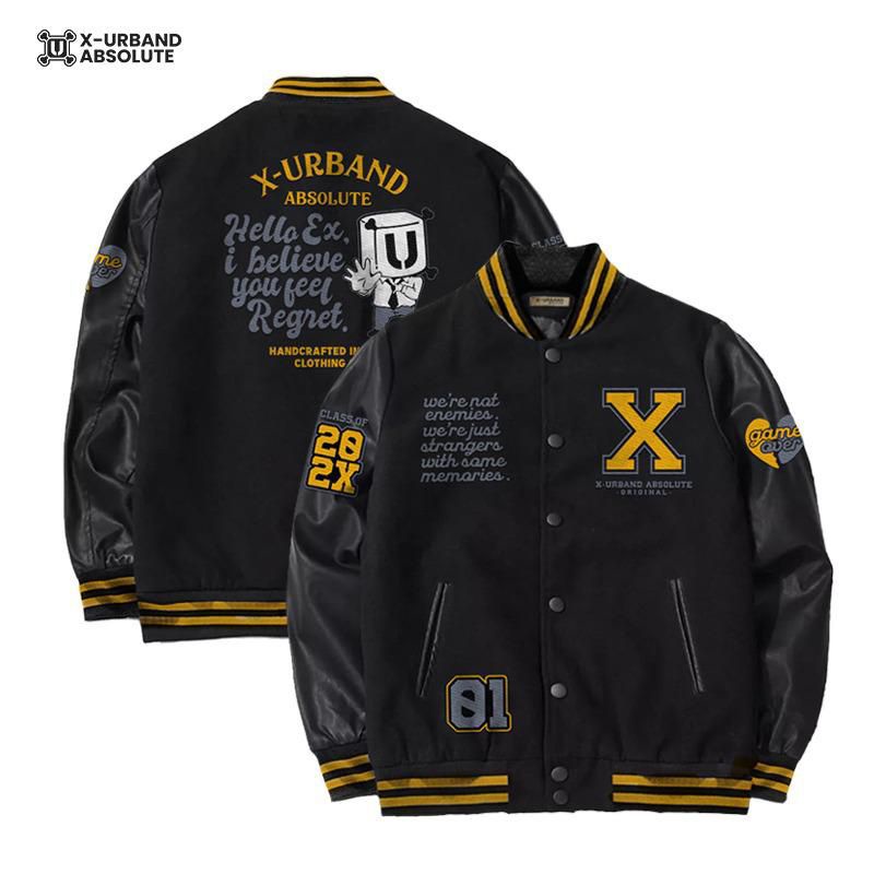 Jaket X urban absolute jaket varsity baseball