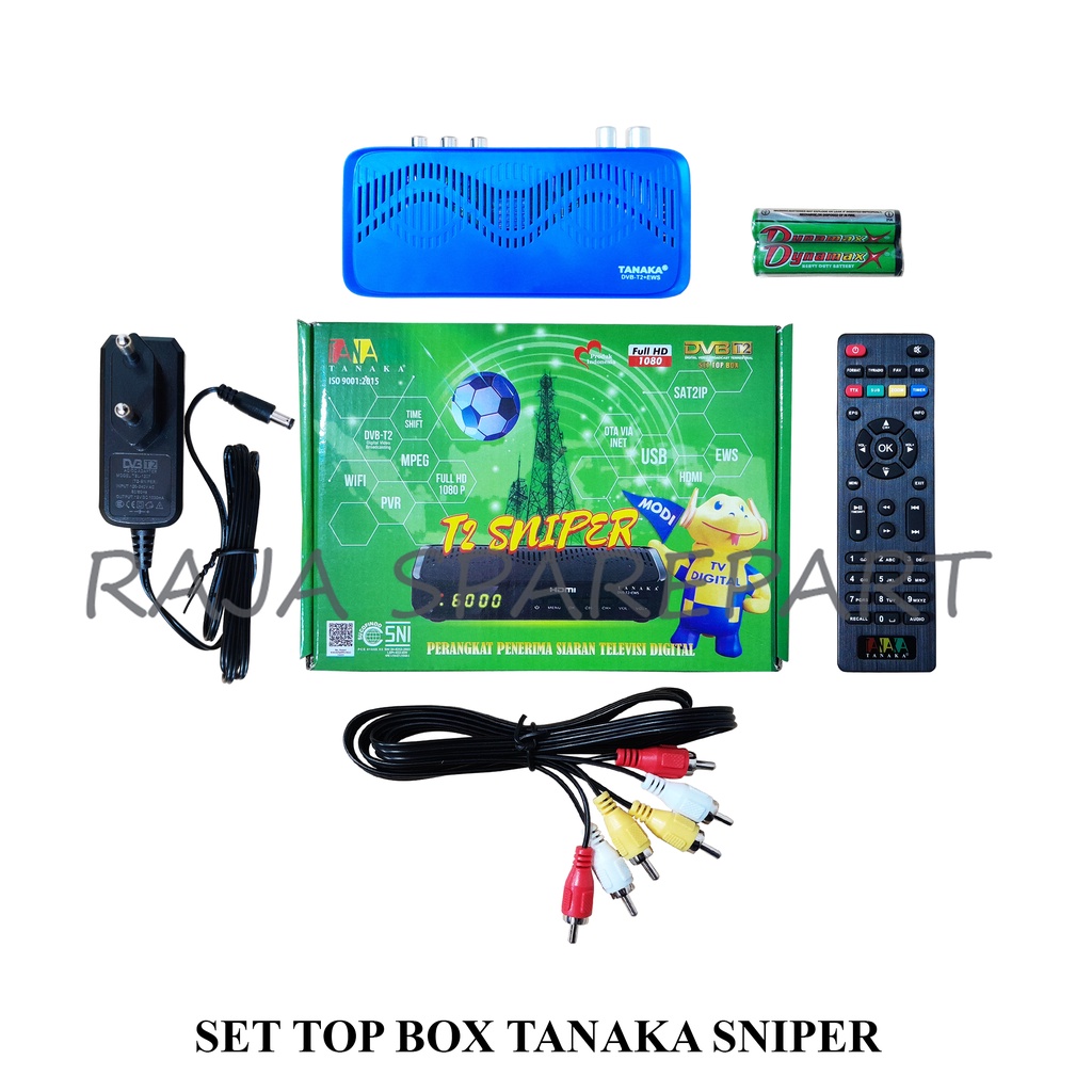 SET TOP BOX TV DIGITAL / DIGITAL SET TOP BOX TV MERK TANAKA SNIPER DVB-T2