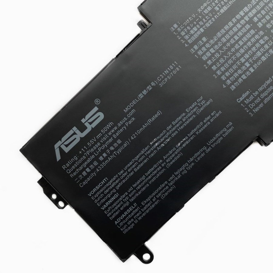 Baterai Asus ZenBook 14 UX433FN UX433FA U4300FN RX433FNS C31N1811