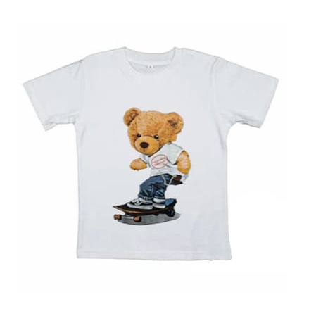 KAOS BAJU ANAK TEDDY BEAR UNTUK ANAK 2-10 TAHUN BISA COD KE255