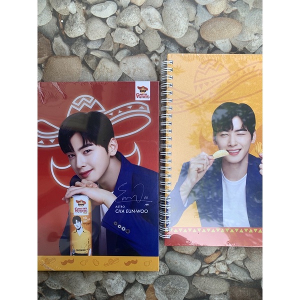 

Notebook Cha Eun Woo X Mister Potato/ marchandise KPop/ marchandise astro