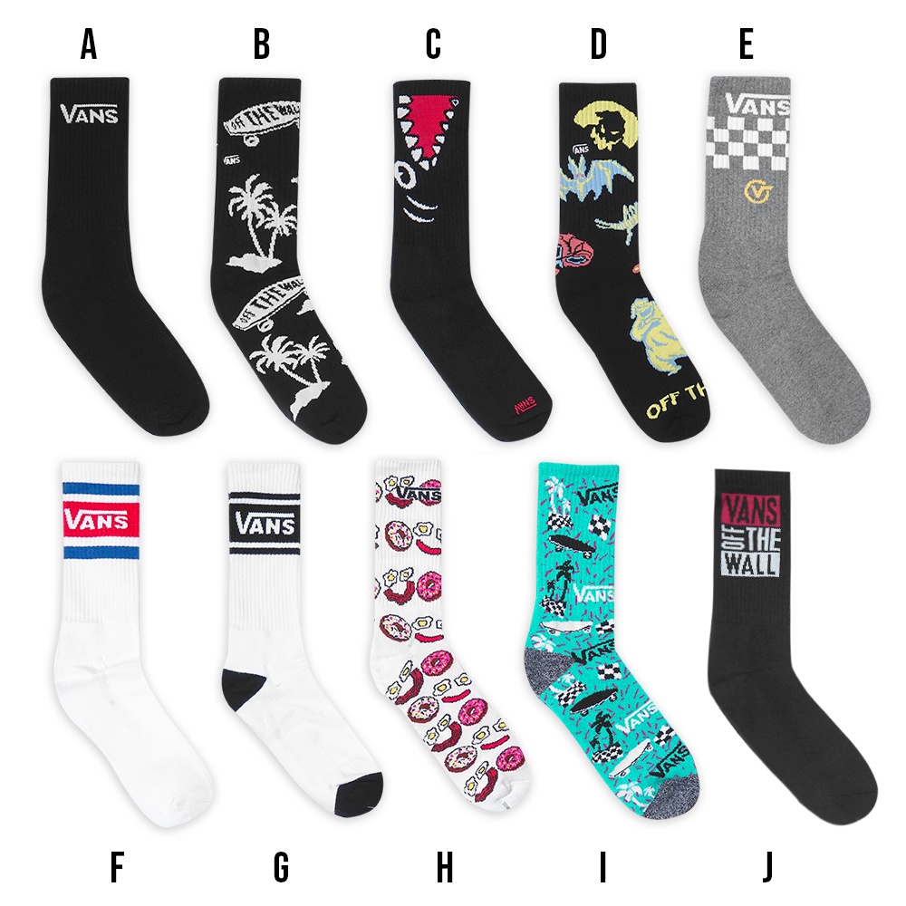 VANS Graphic Mid Crew Socks