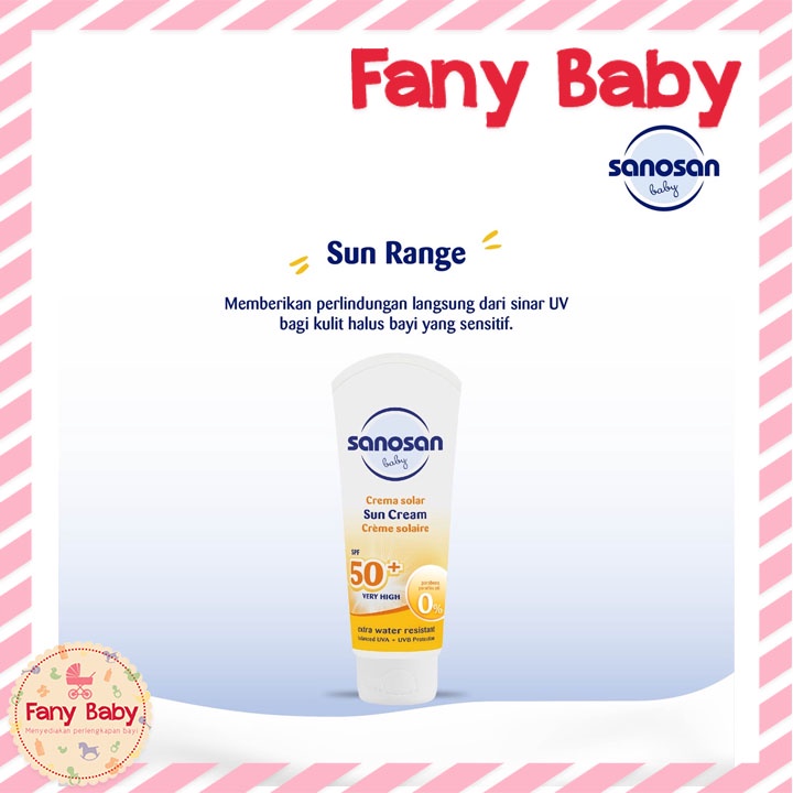 SANOSAN BABY SUN CREAM SPF 50+