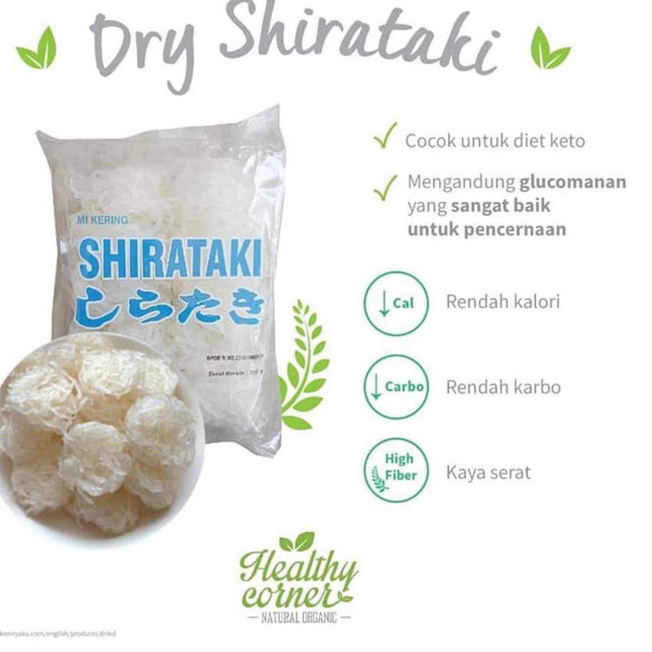 

GRATIS ONGKIR✅Mie Shirataki Kering Dry Shirataki Ketogenic Diet Keto Low Carbo 200 g|SQ7